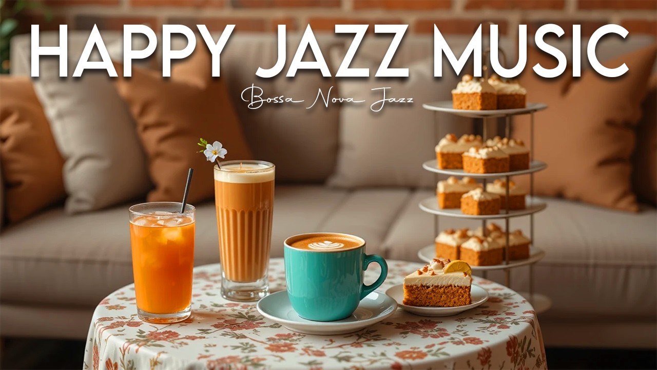 Happy Jazz Music ☕ Bossa Nova background for Holiday, Studying and Work