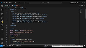 Vue.js 3 VueToastify Tutorial to Show Toast & Notification Alert Messages in Browser Using TS