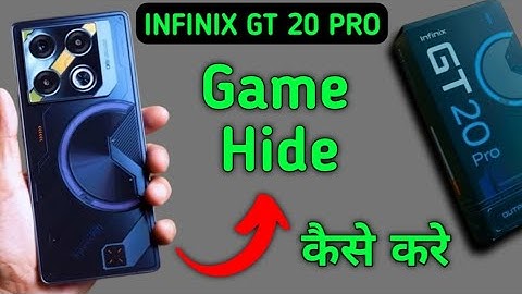 Infinix Gt 20 Pro game kaise hide kare, how to hide games in infinix, how to hide free fire in infin