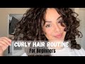 Easy Curly/Wavy Hair Routine + Wash Day Prep with Scalp Oil + Saltair Shampoo &amp; JVN Hair Mask