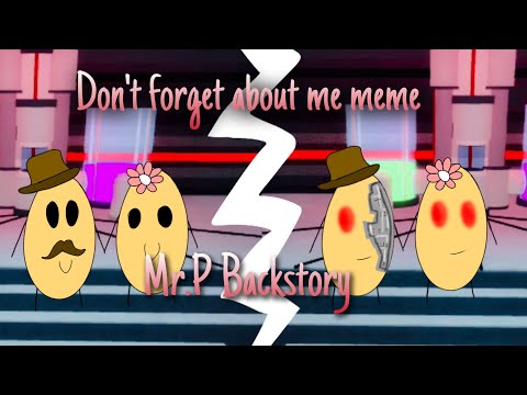 Don T Forget About Me Meme Roblox Piggy Mr P Backstory Youtube - mp cyborg piggy roblox
