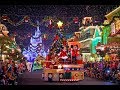 DISNEY LAND PARIS : Le noël enchante de disney  vlog + parade de noel de mickey 4k