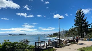 Morning walk in Mooloolaba,Sunshine Coast, QLD