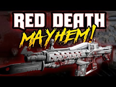 RED DEATH MAYHEM CHALLENGE!!! (FUNNY DESTINY GUN CHALLENGE)