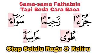 Many People Are Confused, Understand Correctly How to Waqaf (Stop) in Harakat Fathatain