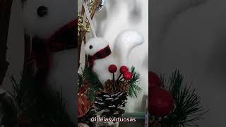 Reciclagem de Natal #christmas #decor #decoração