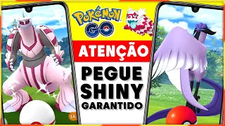 HOJE: Como Conseguir POKÉMON LENDÁRIO SHINY no Pokémon Go #pokemon