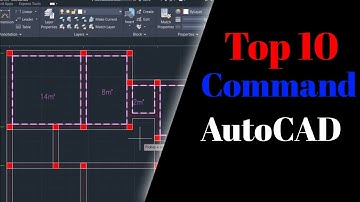 10 Autocad commands for yqarch||the best autocad  besttutorial part2