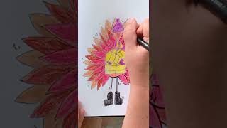 Turkey Outlining  #drawing #art #booktok #kidsbooks #journalwithme #journal #satisfying