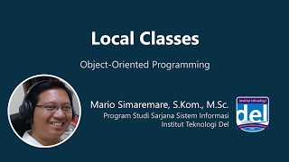 Local Class | PBO | Bahasa Indonesia