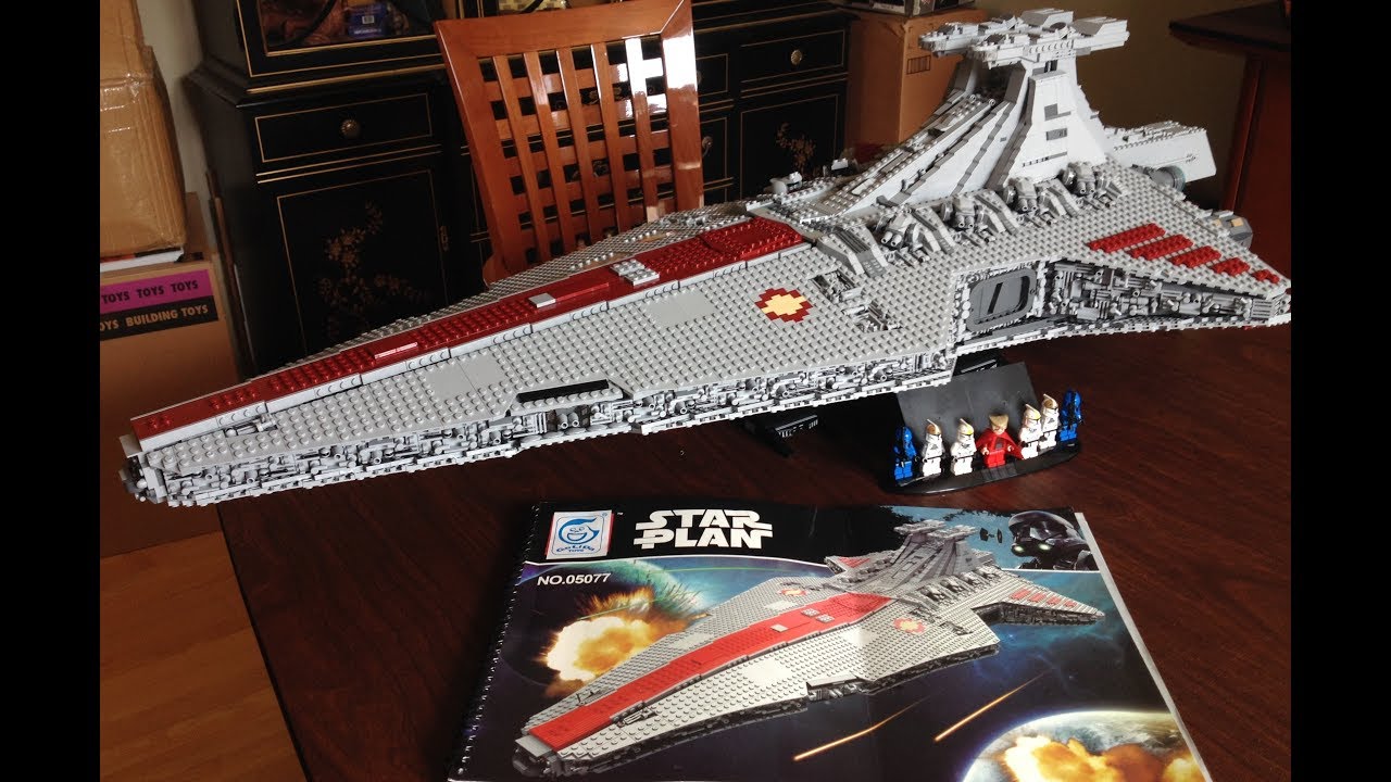 What to Expect when Building Lepin's 05077 UCS Venator Set -