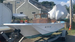 Barn Find Boston Whaler Nauset Gets Restored!