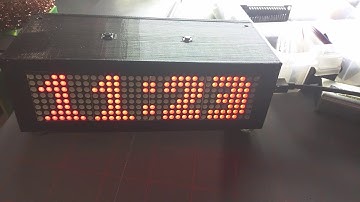 Esp8266 based Clock and Weather Station