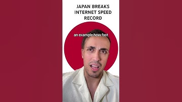 Japan Breaks Internet Speed Record