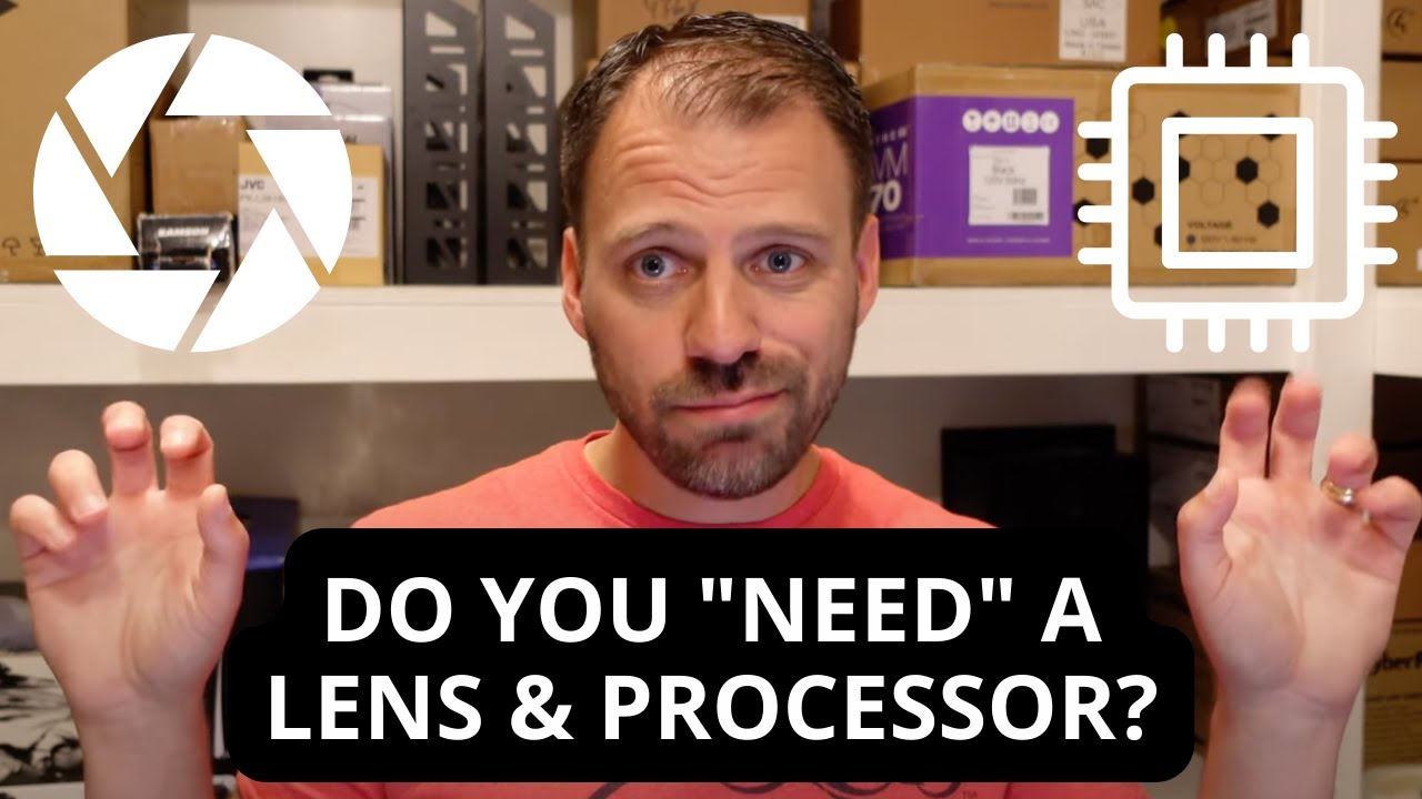 How much do you need a projector lens or video processor home