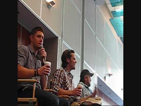 Vancouver 2009 - Breakfast Jared, Jensen, Jim - 1