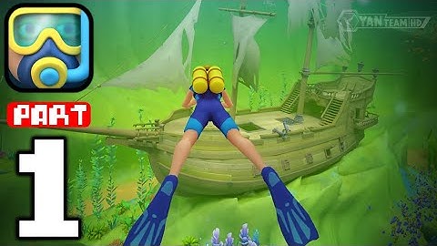 Aquatica - Gameplay Walkthrough Part 1 Tutorial Dive Deep for Oceanic Discoveries (iOS,Android)