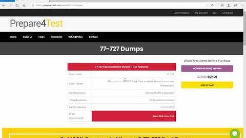 77-727 Dumps - 100% Pass Guarantee | Microsoft Office Specialist 77-727 Dumps