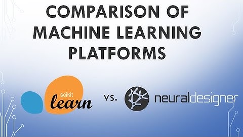 Comparison of Data Science and Machine Learning Platforms: scikit-learn vs. Neural Designer