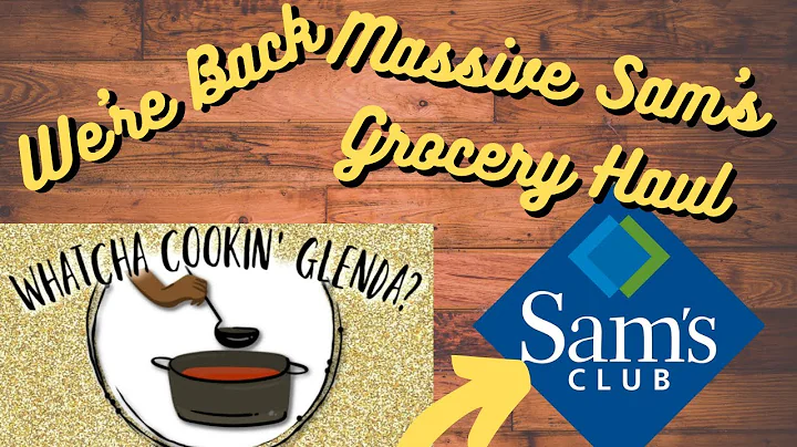 Massive Sam's Grocery Haul|SAMS Grocery Haul #sams...