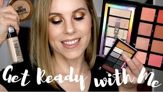 GRWM \/\/ Full-Face of Mostly New Drugstore Makeup