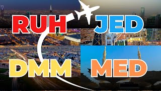 4 Saudi Airports in One Vlog! Riyadh, Jeddah, Madinah & Dammam EXPOSED