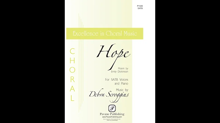 Hope (SATB)Debra Scroggins