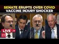 'COVID vaccines lead to CASUALTIES…': Bombshell Senate testimony sparks chaos at heated hearing