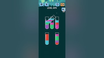 Water Color Sort Level 5179 WalkThrough Solution