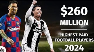 Top 10 Highest Paid Football Player in the world 2024#football#footballnews#footballshorts#news