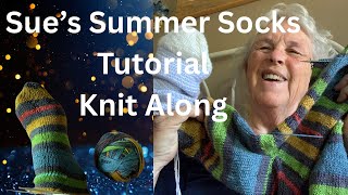 Sock Tutorial: #1 Toe up, cast on, magic loop, increases, knit…