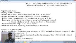Android Practical 37 Using Property Animations Programmatically