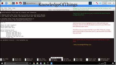 PiSpot - Raspberry Pi hotspot / access-point