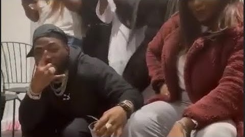 Davido Surprises A Fan at Her Birthday Party in London