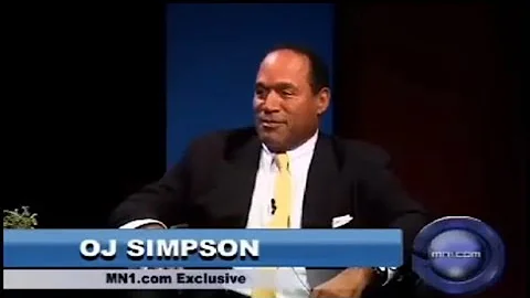 OJ Simpson MN1 interview with Kate Delaney (08/01/...