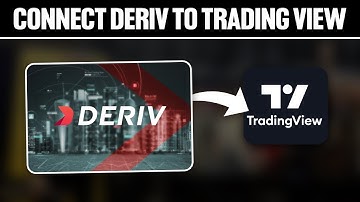 How To Connect Deriv To TradingView 2025! (Full Tutorial)
