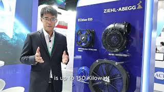ZIEHL-ABEGG ECblue 055: Huge Power at NOVA EXPO 2026