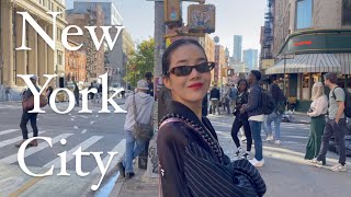 🍎 nyc vlog • What I Wore in a Week (fall outfits)