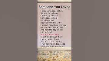 Thumbnail of Someone You Loved | Conor Maynard
