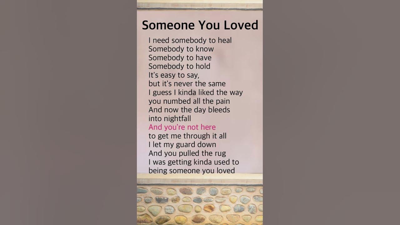 Someone You Loved | Conor Maynard