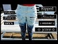 Pixie's Easy DIY Bleached Ripped Ombre Jeans::.