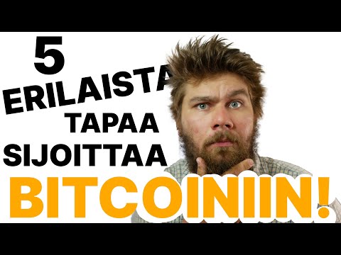 Miten sijoittaa Bitcoiniin vuonna 2022?