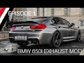 BMW 650i Exhaust Mod - Super loud going back to OEM setup