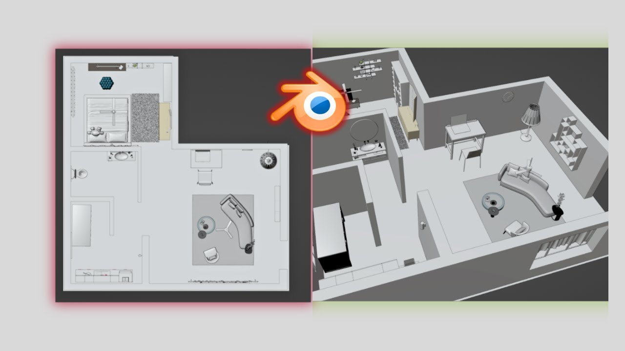 Blender 3D Tutorial | Apartment Interior Design Basics | Part 3 - YouTube