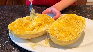 How to Cook Spaghetti Squash In The Microwave