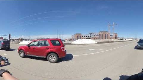 Insta360 One X on Triumph Rocket III