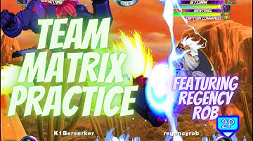 MvC2 - Khaos vs Regency Rob (PSN Matrix Practice)