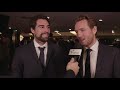 Jeremy Chardy and Lucas Pouille at the official dinner