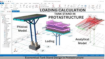 PROTASTRUCTURE STEEL TANK STAND ECONOMICAL DESIGN / LOADING CALCULATION