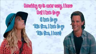 Video thumbnail of "Mamma Mia Here we go again - Knowing me, knowing you - Lyrics Video"